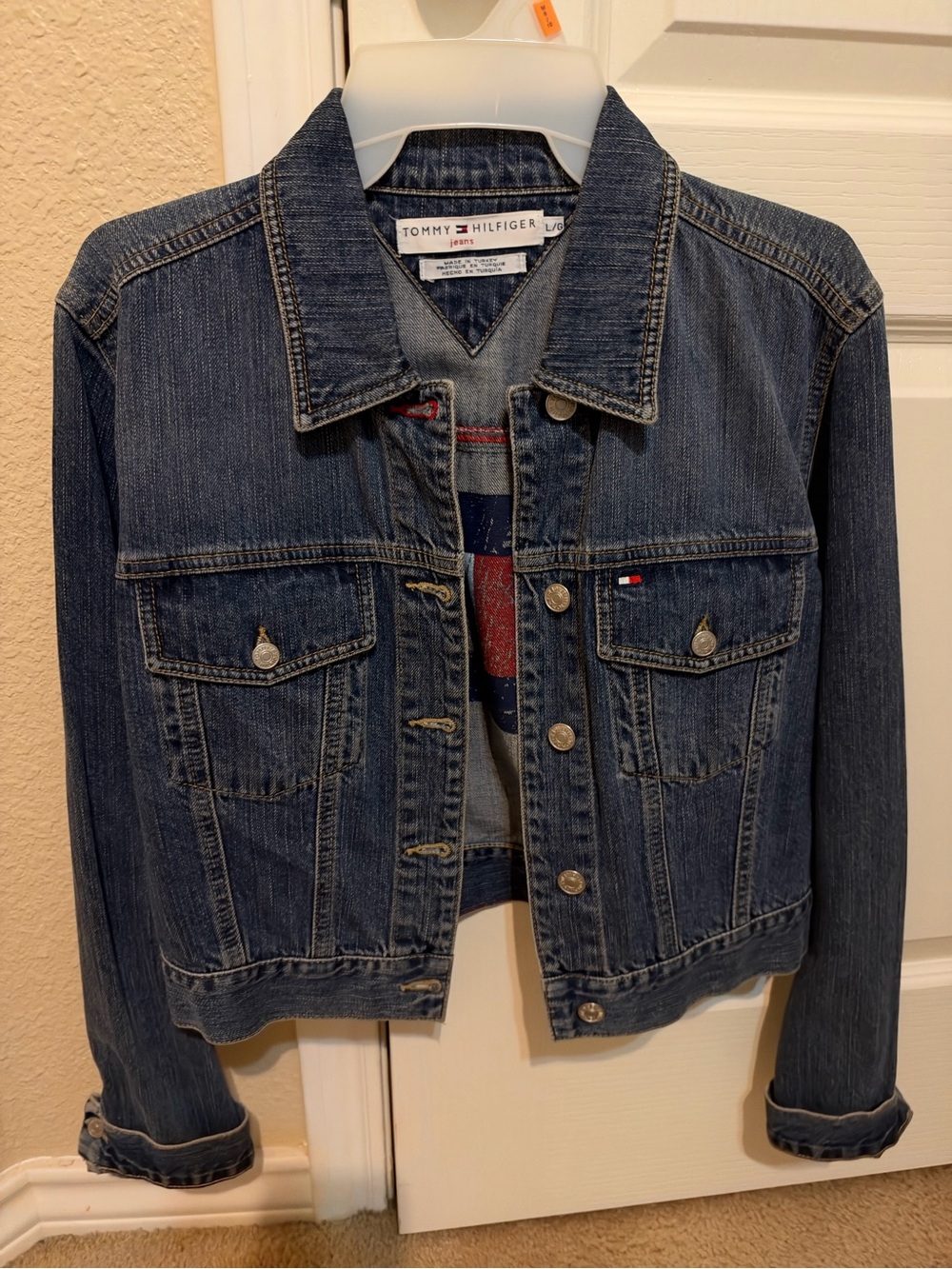 Tommy Hilfiger Dark Blue Denim Trucker Jacket